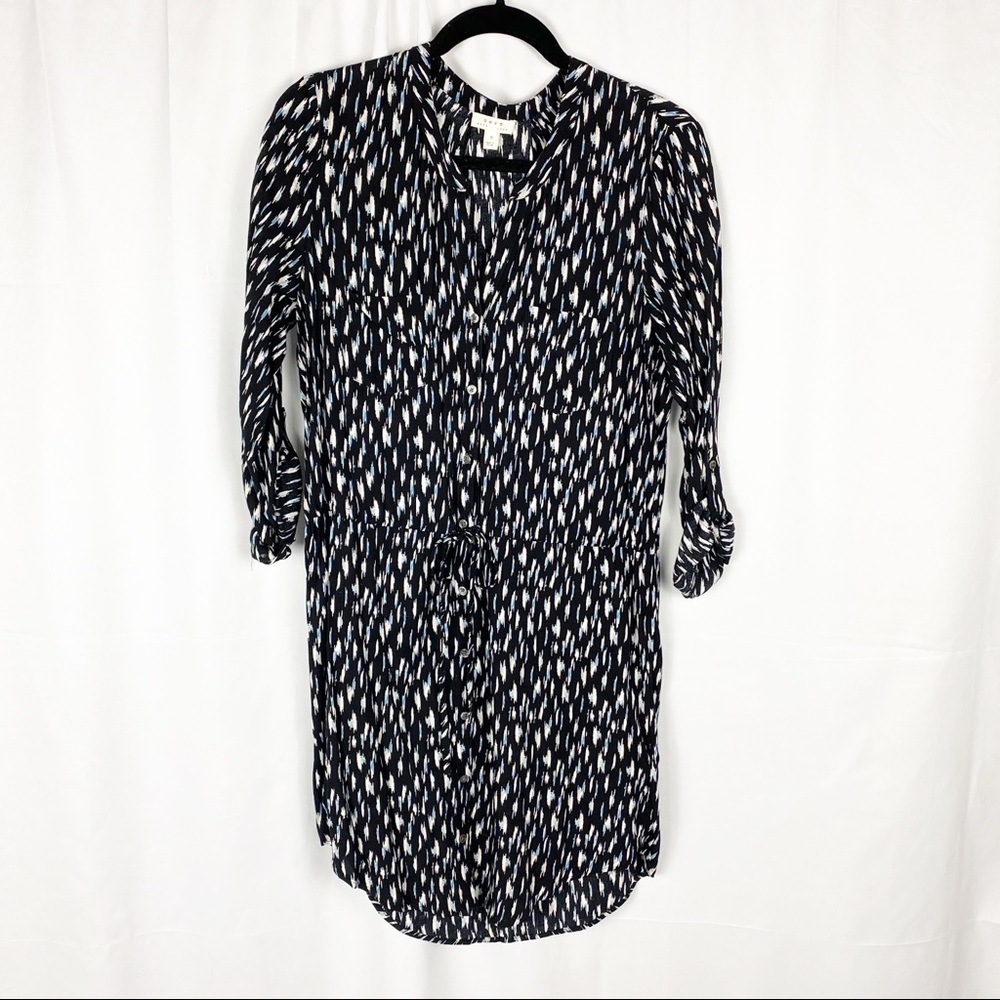 SOFT JOIE Printed Shirt Dress Size S